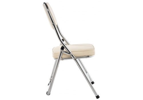 Стул раскладной бежевый. Фото №2