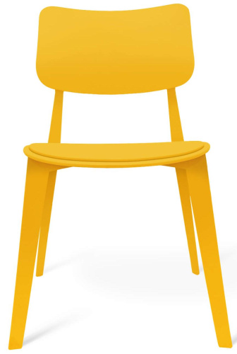 Стул Dario yellow/yellow фото Стул Dario yellow/yellow. Фото №5