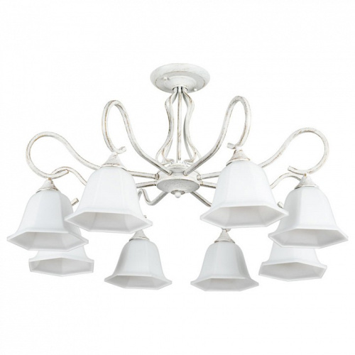 Люстра на штанге Arte Lamp Merry A2714PL-8WG. Фото №1