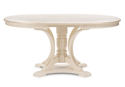 Стол деревянный Нозеан бежевый / золото фото Стол деревянный Нозеан бежевый / золото. Фото №3