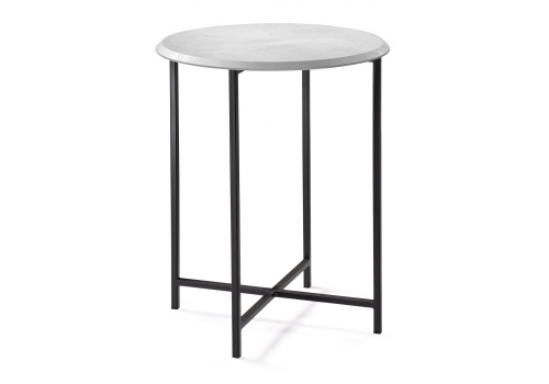 Журнальный стол Манеттия бетон белый. Фото №1