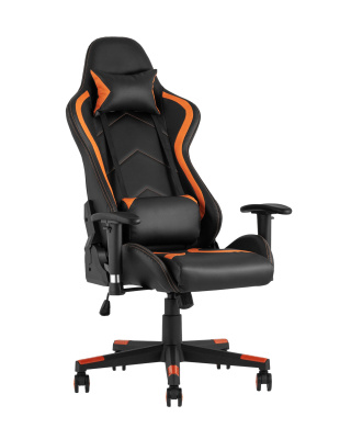 Кресло игровое TopChairs Cayenne оранжевое. Фото №2