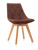 Стул Milan, коричневый фото Стул Milan, коричневый. Фото №2