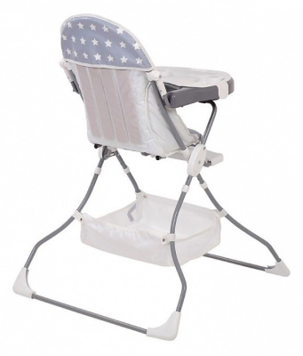Стул для кормления Polini kids 252 Звезды, серый фото Стул для кормления Polini kids 252 Звезды, серый. Фото №5