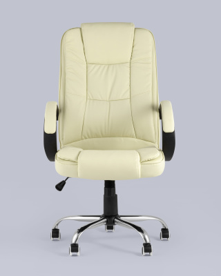 Кресло руководителя TopChairs Atlant бежевое. Фото №5
