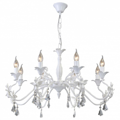 Подвесная люстра Arte Lamp Angelina A5349LM-8WH. Фото №2