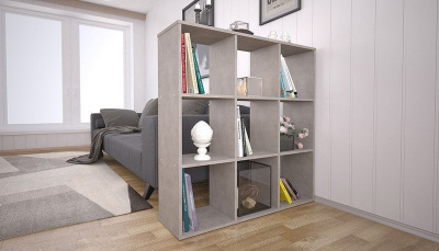 Стеллаж Polini Home Smart, серый фото Стеллаж Polini Home Smart, серый. Фото №5