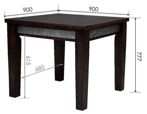 Стол Тунис 1 П352.01. Фото №2