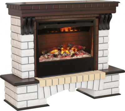 Электрокамин RealFlame Country 26 AO с Helios 26 3D. Фото №3