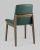 Стул LOKI экокожа зеленый 2 шт.. Фото №7