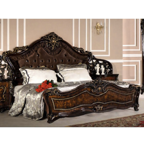 Кровать двуспальная 1600 х 2000 Джоконда корень дуба глянец. Фото №5