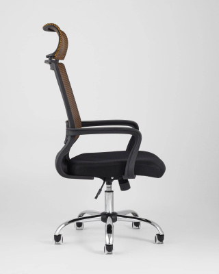 Кресло офисное TopChairs Style оранжевое. Фото №5
