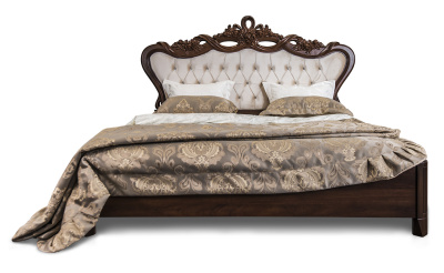 Кровать Афина (1600 х 2000) с мягким изголовьем караваджо. Фото №2