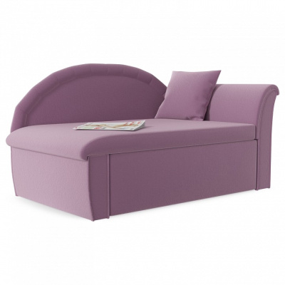 Тахта Капри Purple выкатной фиолетовый велюр. Фото №2