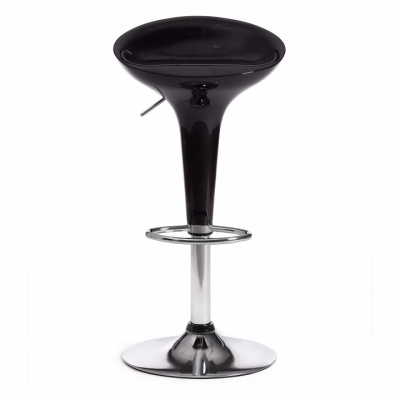 Стул барный NAIL (mod. KY801) металл/пластик, 42*44*67-88 см, черный/хром (поставляется по 2 шт). Фото №2