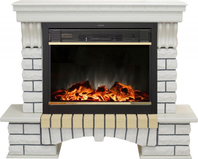 Электрокамин RealFlame Country 26 WT с Moonblaze Lux BL S. Фото №4