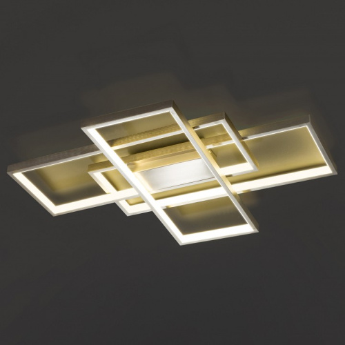 Потолочная люстра Eurosvet Direct 90177/3 сатин-никель 65W. Фото №1