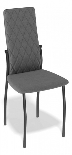 Стул Kenner 131s серый/черный. Фото №1