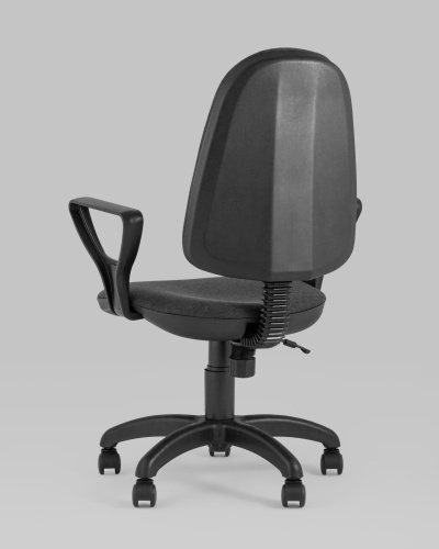 Кресло компьютерное Престиж серое. Фото №7