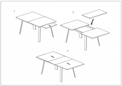 Столы с камнем , венге/искусственный камень белого цвета. Фото №3