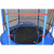 Батут AL-140 1400 мм, синий, черный. Фото №3