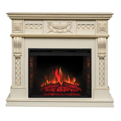 Электрокамин RealFlame Corsica Lux WT с Evrika 25,5 LED фото Электрокамин RealFlame Corsica Lux WT с Evrika 25,5 LED. Фото №2