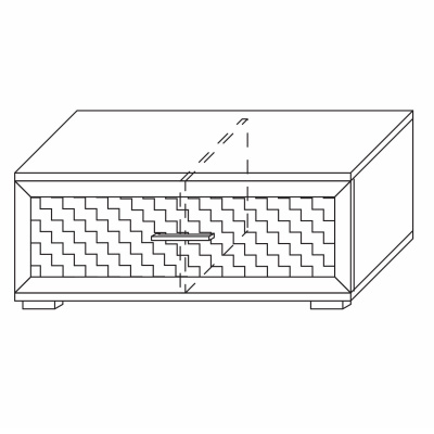 Тумба для аппаратуры 1050 Парма Люкс фото Тумба для аппаратуры 1050 Парма Люкс. Фото №5