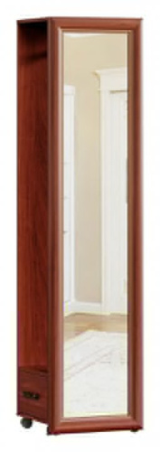 Зеркало Александрия (ЛД 625.140.000) Кожа Ленто, Рустика. Фото №1