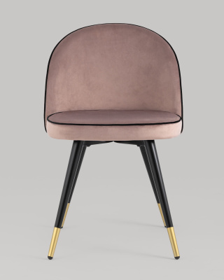 Стул Gabi LUX велюр розовый фото Стул Gabi LUX велюр розовый. Фото №5