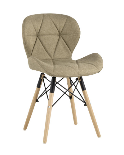 Стул Бон рогожка бежевый. Фото №1