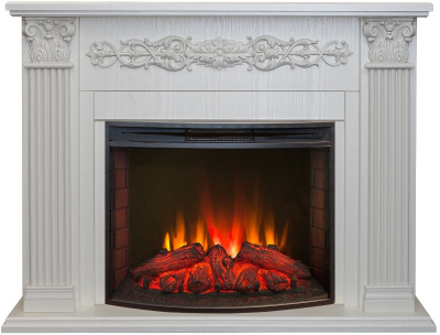 Электрокамин RealFlame Milton 25.5 WT с Evrika фото Электрокамин RealFlame Milton 25.5 WT с Evrika. Фото №2