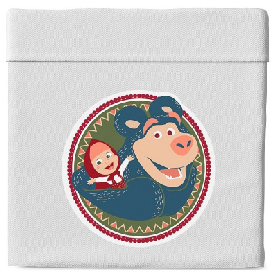 Ящик Маша и медведь Folk. Фото №2