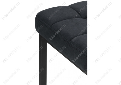 Барный стул Лофт ткань катания черный / черный матовы. Фото №4