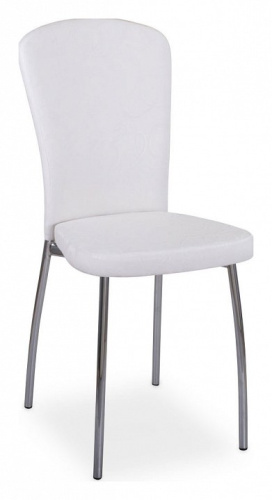 Стул кухонный  искрящийся белый, повышенной комфортности. Фото №1