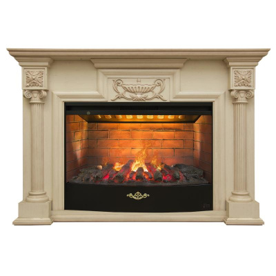 Электрокамин RealFlame London 33 WTс FireStar 33 3D. Фото №2