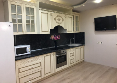 Секция напольная с ящиками узкая Верона крем глянец фото Секция напольная с ящиками узкая Верона крем глянец. Фото №4