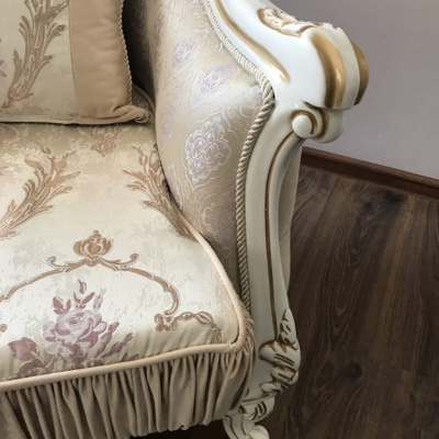 Кресло Мона Лиза белый глянец (р). Фото №5