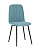 Стул Easy велюр пыльно-голубой