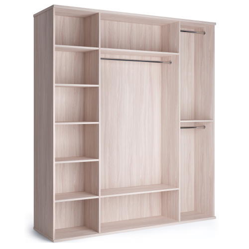 Шкаф 4-х дверный (корпус) Сорренто. Фото №1