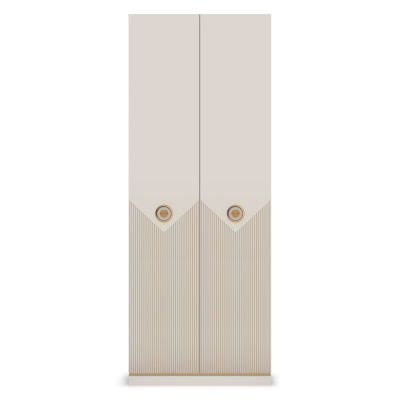 Шкаф 2-х дверный с глухим фасадом Капри. Фото №3