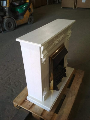 Электрокамин RealFlame Ottawa WT с Majestic Lux S BL Дисконт. Фото №4