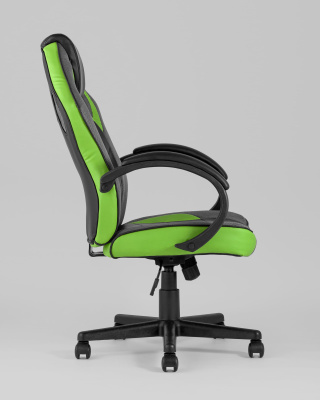 Кресло игровое TopChairs Sprinter зеленое. Фото №4