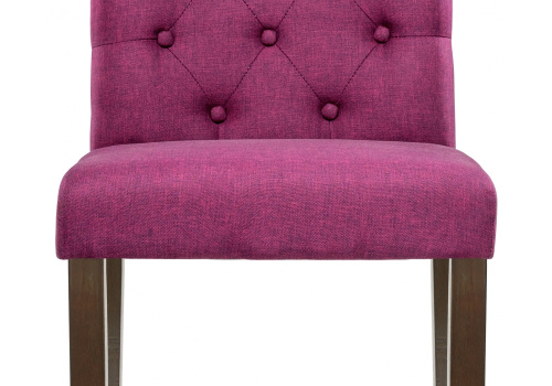 Стул деревянный Amelia dark walnut / fabric purple. Фото №7