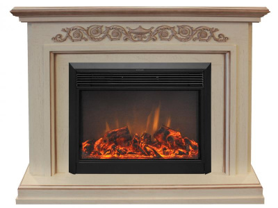 Электрокамин RealFlame Leticia 26 WT  с MoonBlaze Lux BL S. Фото №3