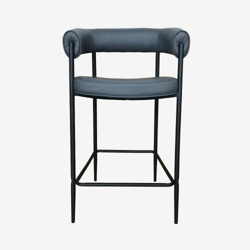 Стул полубарный  Манчестер темно-серый. Фото №4