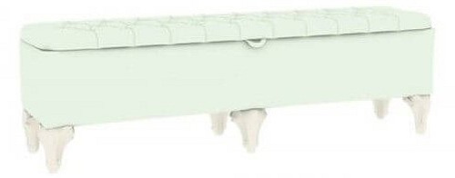 Банкетка 1520 Луиза (Алебастр/Мятный). Фото №1