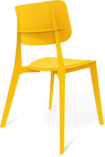 Стул Dario yellow/yellow фото Стул Dario yellow/yellow. Фото №4