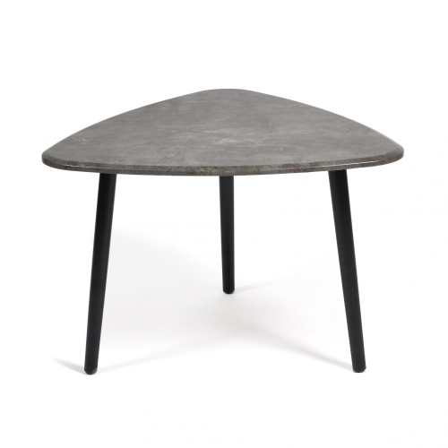 Стол журнальный Troya (серый бетон). Фото №1