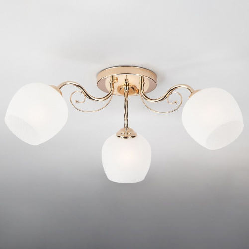 Потолочная люстра Eurosvet Wendy 30138/3 золото. Фото №1