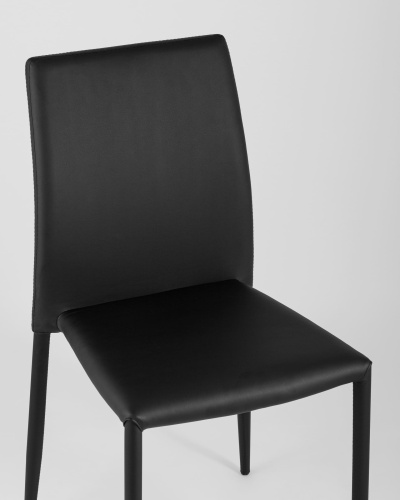 Стул ABNER экокожа черный. Фото №9